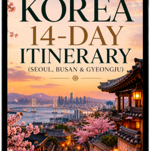Korea 14-Day Itinerary (Seoul, Busan & Gyeongju)